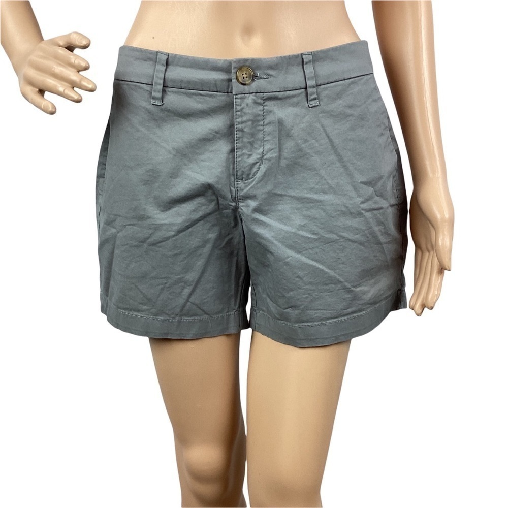 Old Navy 5" Cotton Stretch Shorts Size 2 Gray